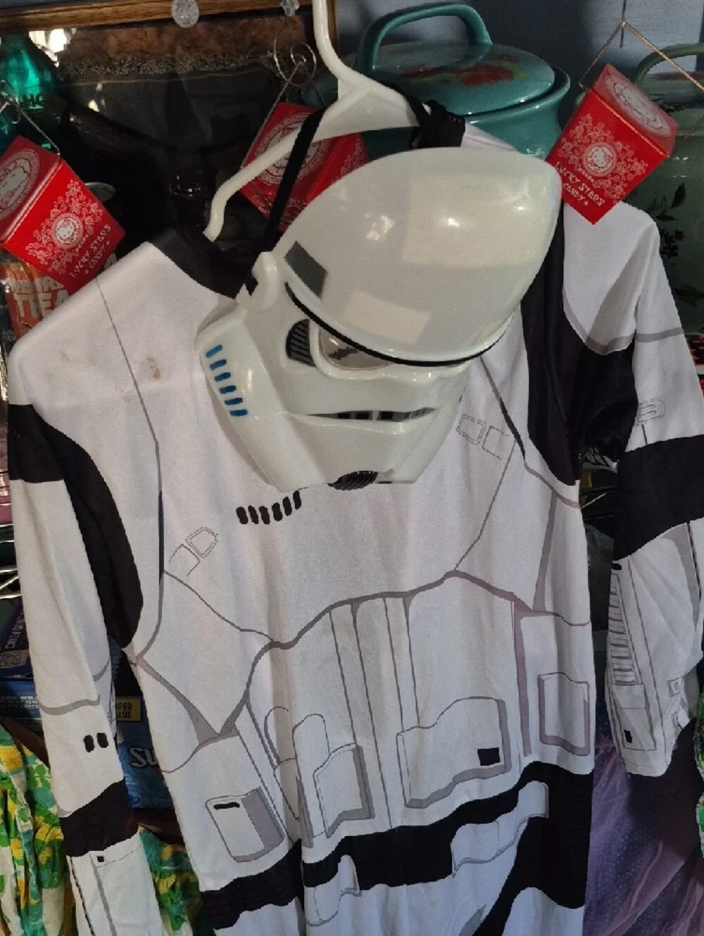 White Stormtrooper Helmet Costume Prop